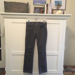 Loft gray corduroy pants 25/0 P